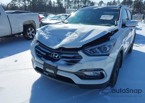 2018 Hyundai Santa Fe Sport 2.0T Ultimate from USA, damaged, VIN 5XYZWDLA6JG566676
